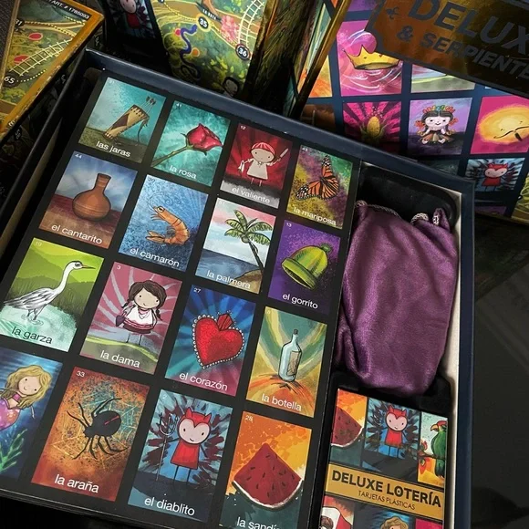 DELUXE LOTERÍA ( Snakes & ladders )